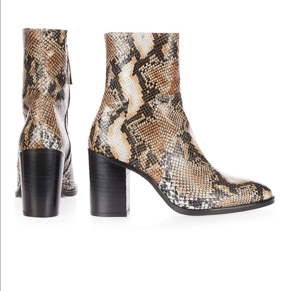 Topshop python sock boots 36/6 - Picture 7 of 7